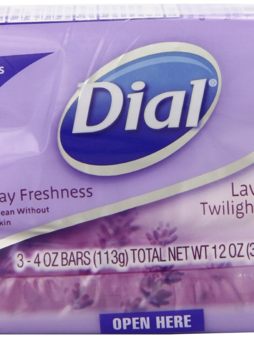 Dial Antibacterial Deodorant Soap Lavender & Twilight Jasmine - 3 CT